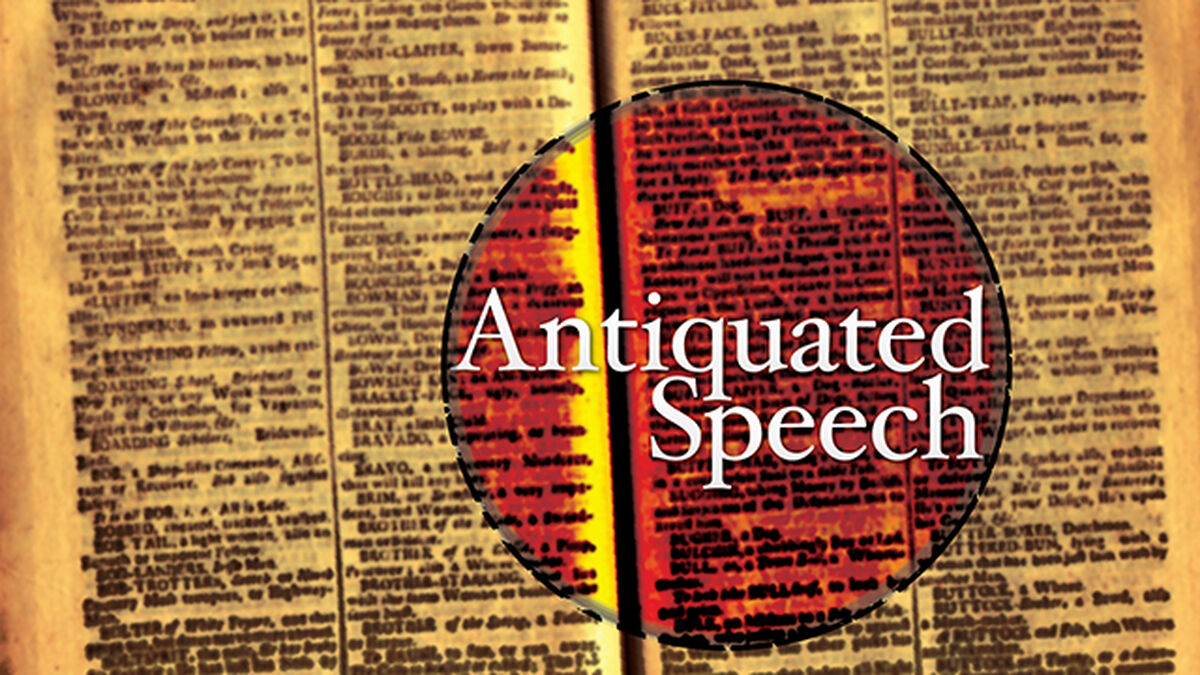 Antiquated Speech image number null